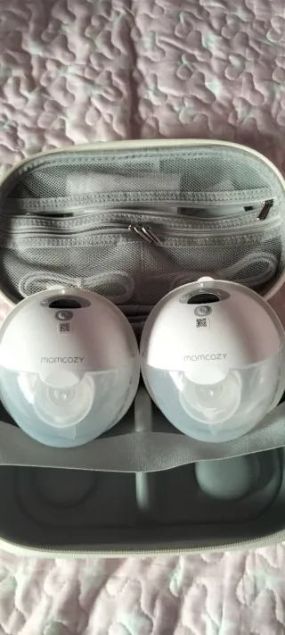 Sacaleches eléctrico manos libres Momcozy