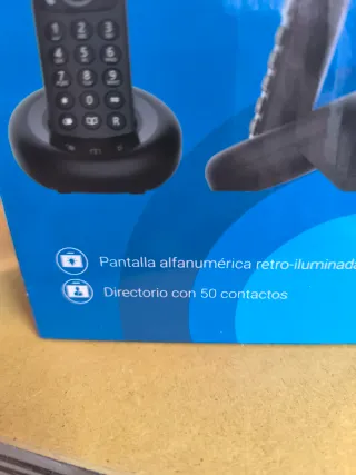 Teléfono Inalámbrico DIGI con Pantalla Retroilumin