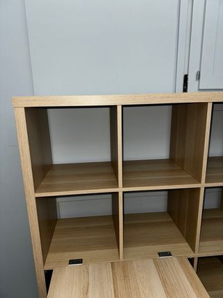 Estantería IKEA KALLAX + Mesa Plegable