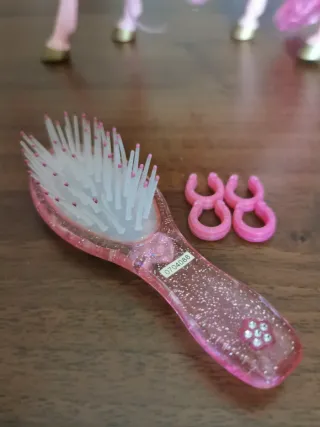 Principessa Barbie non originale a cavallo