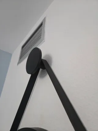 Espejo Pared Redondo Negro