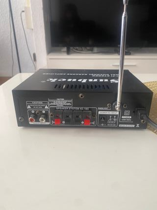 Amplificador Sunbuck Hi-Fi Stereo Dual