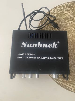 Amplificador Sunbuck Hi-Fi Stereo Dual