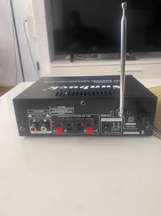Amplificador Sunbuck Hi-Fi Stereo Dual