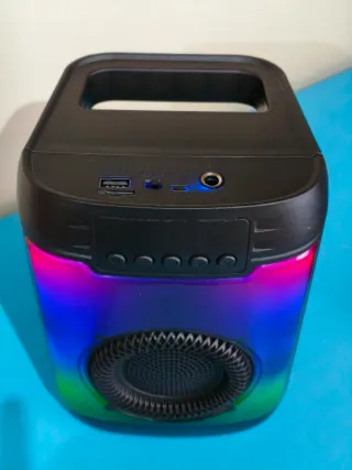 Altavoz Bluetooth LED Multicolor