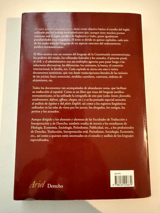 El inglés jurídico norteamericano