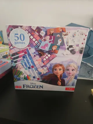 Juego de mesa Disney Frozen 50 juegos
