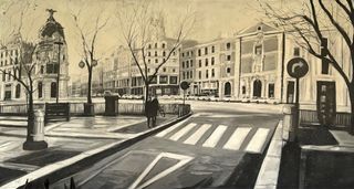 Cuadro grande Madrid