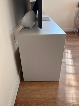 Mueble TV Ikea Spiksmed Gris