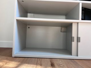 Mueble TV Ikea Spiksmed Gris