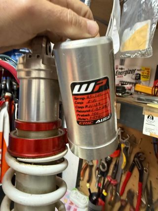 Cartuchos WP 6500 y Amortiguador WP X-PLOR