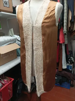 Chaleco de astracán natural talla 38