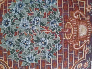 Pack 2 fundas de cojín estilo vintage tapiz floral