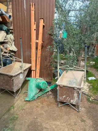 Guinche para cargas con niñera