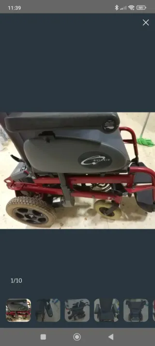 Silla eléctrica Rumba Quickie