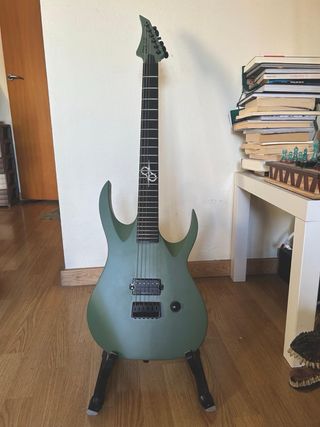 Guitarra Eléctrica Solar A2.6AG Verde