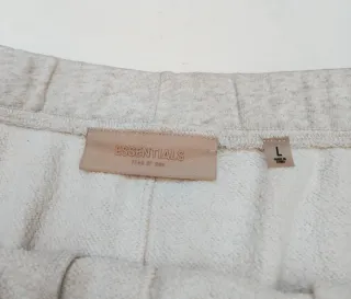 Pantalón Chándal Joggers Essentials Gris Talla L