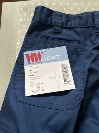 Pack 2 Pantalones de Trabajo Azul