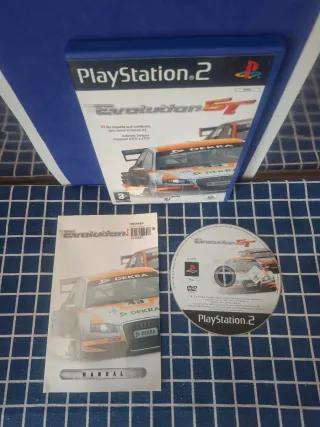 PS2 EVOLUTION GT ORIGINAL COMPLETO