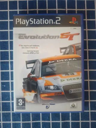 PS2 EVOLUTION GT ORIGINAL COMPLETO