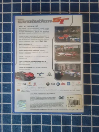 PS2 EVOLUTION GT ORIGINAL COMPLETO