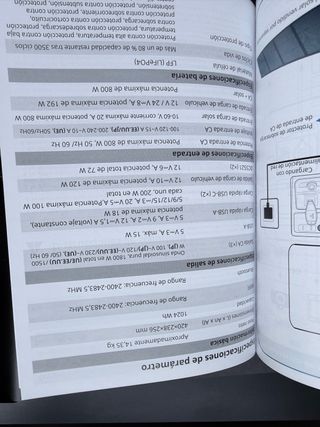 Estación Energía Portátil Oscal PowerMax 1800 SE