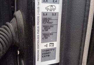 447324 cinturón seguridad citroen c4 picasso sx