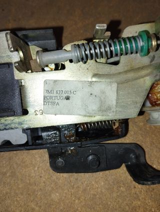 Cerradura puerta delantera IZQ VW Sharan (7M)