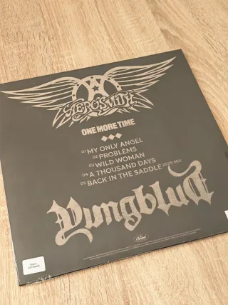 Vinilo Aerosmith Yungblud One More Time + Póster