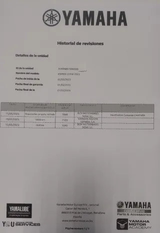 Yamaha XSR 900 2023 carnet A2