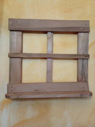 VENTANA DECORATIVA MADERA ARTESANAL