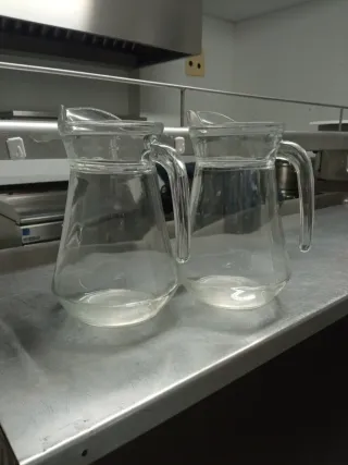 Jarras de cristal 1L (Lote 8 und.