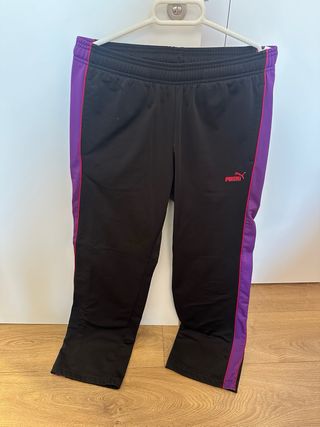 Set sportivo Puma donna nero e viola