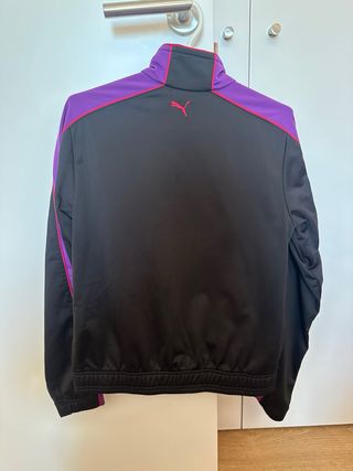 Set sportivo Puma donna nero e viola