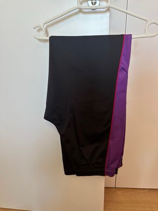 Set sportivo Puma donna nero e viola