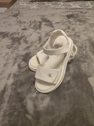 Sandalias Calvin Klein Jeans Blancas