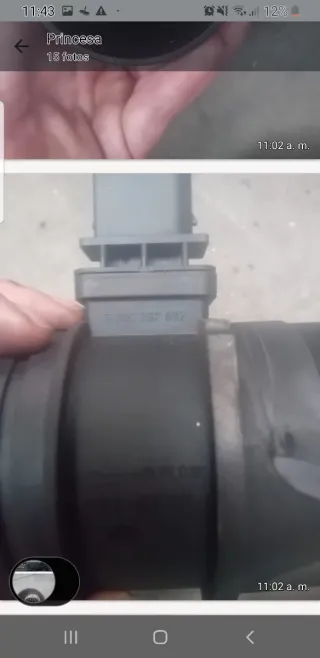 Caudalímetro BMW 120d F 00C 267 002