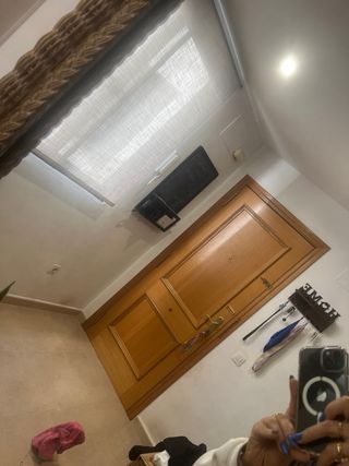 Recibidor Vintage Mimbre/Ratán + Espejo