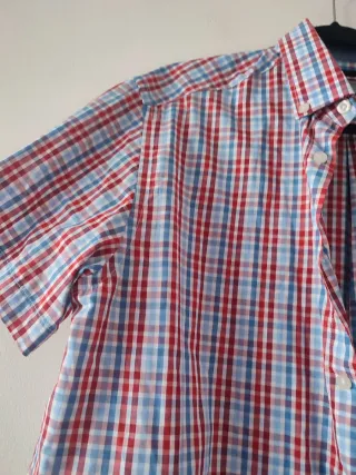 Camisa M/C Hombre Bolsillo Delantero