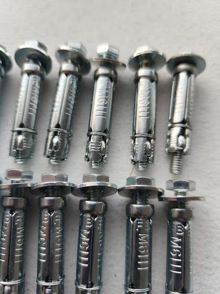 20 Buchas Metálicas Daxis M6