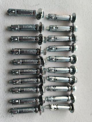 20 Buchas Metálicas Daxis M6