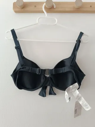 Nuovo Costume da Bagno Calzedonia Nero 90B