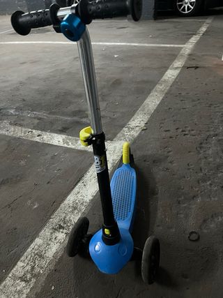 Patinete infantil 3 ruedas azul