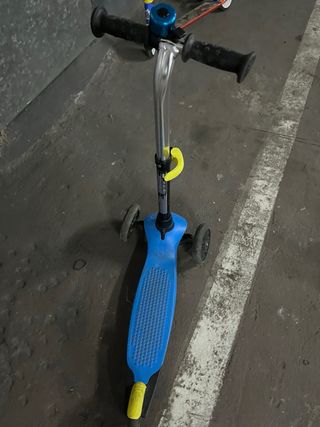 Patinete infantil 3 ruedas azul