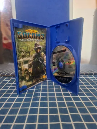 PS2 SOCOM 3 US NAVY SEALS ORIGINAL COMPLETO