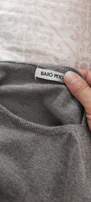 Jersey de punto fino con un diseño de perro T.M