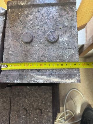 74 Ladrillos refractarios para horno o barbacoa