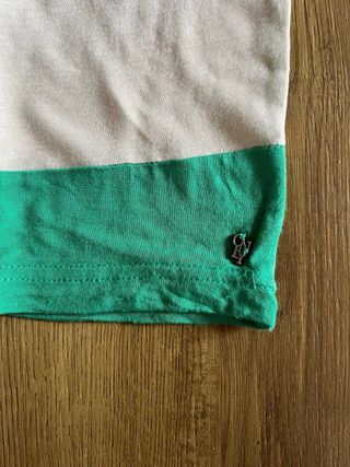 Maglia Only righe verdi e bianche 100% viscosa