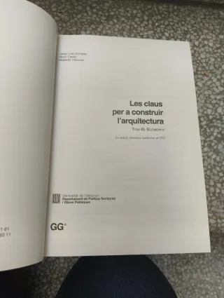 Les Claus per a construir l'arquitectura