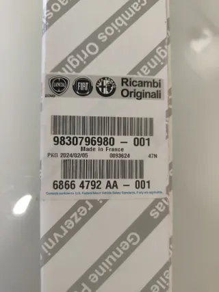 Escobilla Limpiaparabrisas Trasera Jeep Avenger